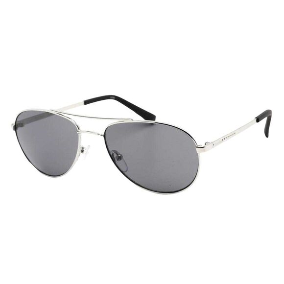 Calvin Klein Unisex Adult R165S 045 Sunglasses / Silver/Black